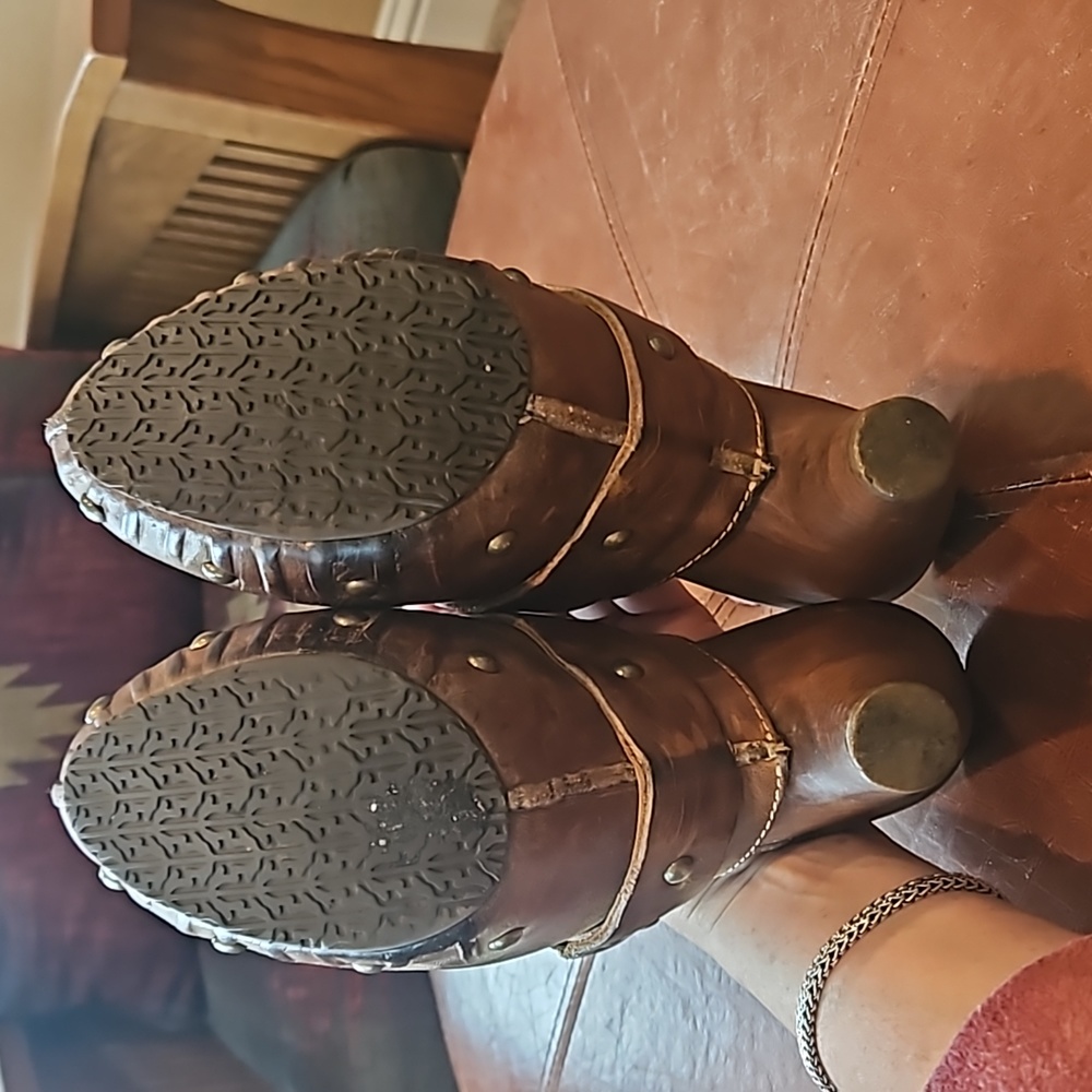 Frye "Reese Rine Mule" clogs - Picture 7 of 15